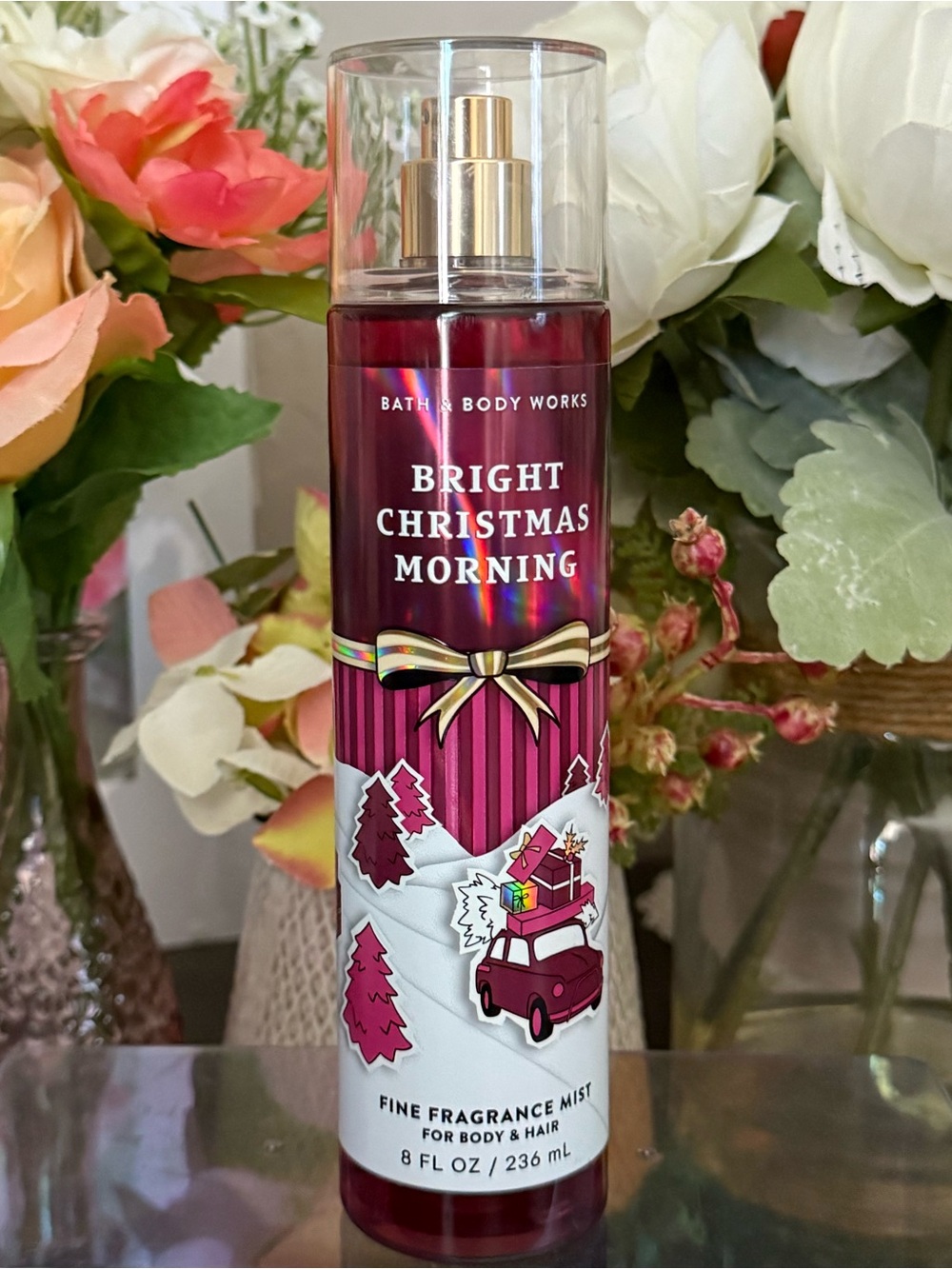 🆕💫 BATH & BODY WORKS “BRIGHT CHRISTMAS MORNING” FINE FRAGRANCE MIST. BRAND NEW.